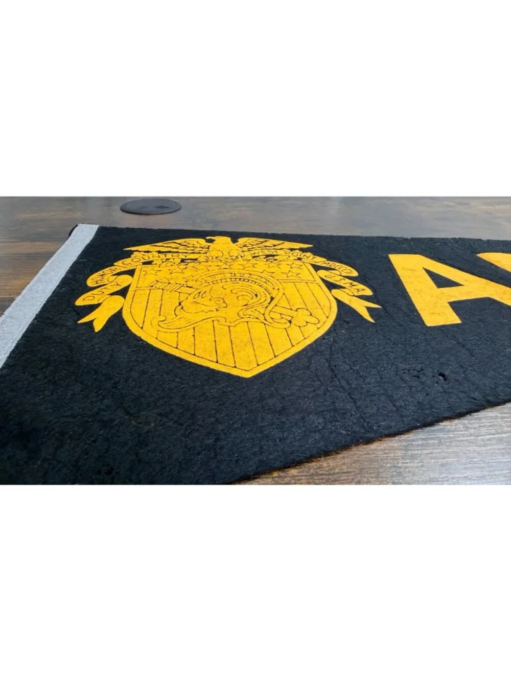Vintage West Point Army Felt Pennant With Eagle & Shield Military Memorabilia